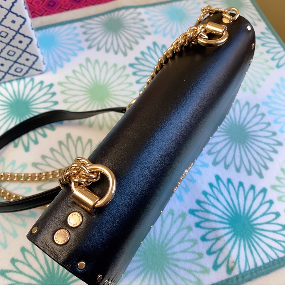 Coach Klare Crossbody In Signature Canvas With Rivets - Picture 4 of 11